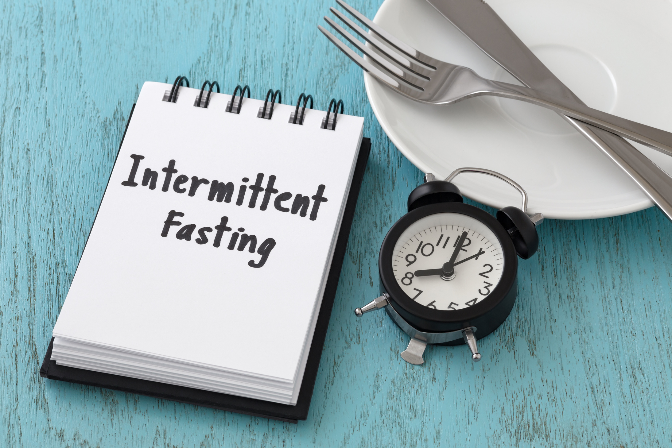 Intermittent fasting concept